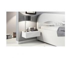 Comodino sospeso Edurne: Bianco