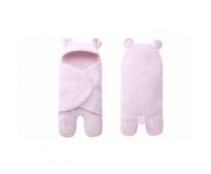 1 Coperta con cappuccio per bambini: Rosa