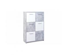 Credenza Chess: 6 ante / Marmo
