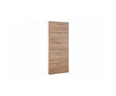 Scarpiera Meliodas con 5 ribalte: Rovere