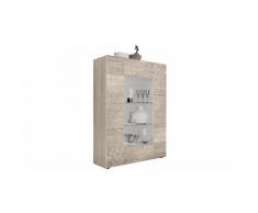 Credenza con Vetrina Blossom