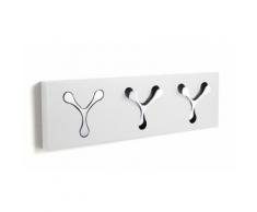 Appendiabiti da parete: New Bin 3 White