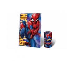 Coperta in morbido e caldo pile misure 150x100 cm per Bambini Spider-Man