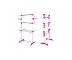 :Stendibiancheria verticale a 3 livelli - Fucsia