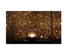2 lampade a LED Star Master con effetto cielo stellato