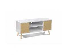 : Mobile TV / Bianco/Legno