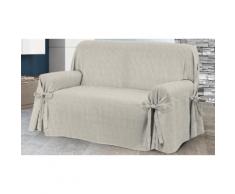 :Copridivano 2 posti / Rigato Beige