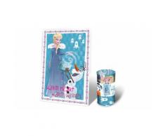 Coperta in morbido e caldo pile misure 150x100 cm per Bambini Elsa Frozen