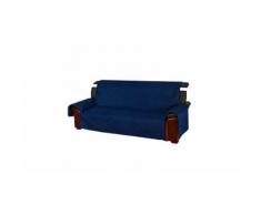 Copridivano trapuntato: Blu / 2 posti
