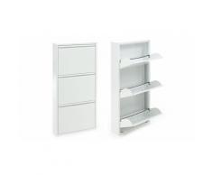 :Scarpiera a 3 ante - 1062 / Bianco