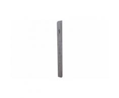 Pannello appendiabiti Stone: 180 x 20 x 2 cm / Grigio vintage