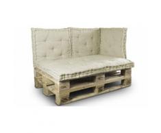 Cuscino mattonella: 80 x 120 cm / Tortora