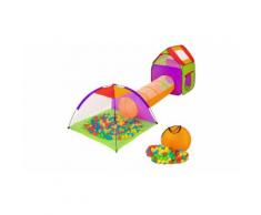 Tenda Igloo Per Bambini Con 200 Palline con Tunnel Pieghevole Giochi Salvaspazio Unisex Child Tenda igloo 4503