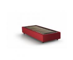 Letto Sommier: Singolo con apertura laterale / Rosso