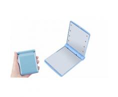 :Blu / 1 specchio portatile make up LED