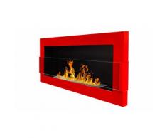 Bio camino Astralis: 90 x 40 cm / Rosso lucido
