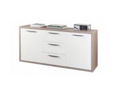 Credenza Disegno color rovere (2 colli)