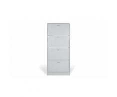 : Scarpiera 4 Ante / Rovere sbiancato