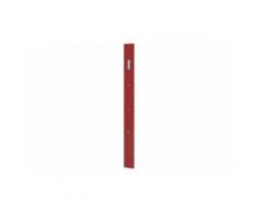 Pannello appendiabiti Stone: 170 x 15 x 2,5 cm / Rosso
