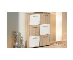 Credenza Chess: 6 ante / Rovere
