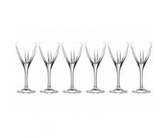 :Set 6 Calici Acqua e Vino Fusion 24 cl - 8007815255528