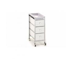 Cassettiera con ruote e 3 cassetti Baldo