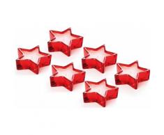 Set 6 candele Star