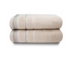 Asciugamani Rapport Home: Set da 2 / Naturale
