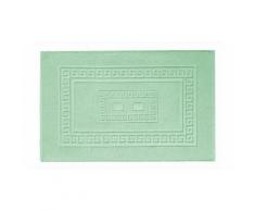Tappeto e parure da bagno: Verde acqua / Parure da 3 pezzi