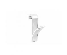 : Trasparente / Set da 2 ganci per scaldasalviette