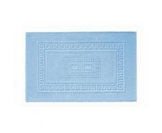 Tappeto e parure da bagno: Azzurro / Tappeto - 60 x 90 cm