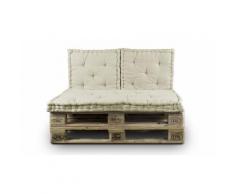Cuscino mattonella: 60 x 60 cm / Tortora