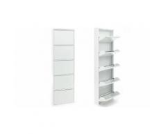 :Scarpiera a 5 ante / Bianco