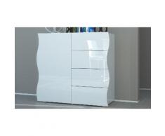 : Cassettiera Onda / Bianco