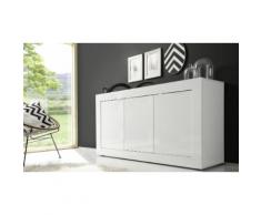 :Credenza 3 ante Basic / Bianco lucido