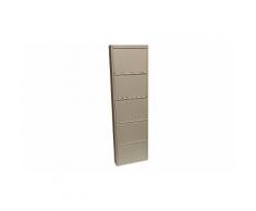 :Scarpiera Magazin XL 5 ante/ Bianco
