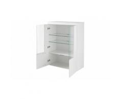 : Vetrina con 2 ante / Bianco