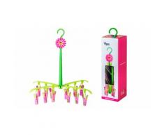 : Set stendibiancheria con 12 mollette