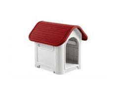 Cuccia per cani : Casetta / Rosso