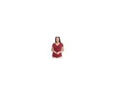 VALLETTO T-shirt con arricciatura BORDEAUX