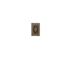 Nain Trading Tappeto Indo Tabriz Royal 237x165 Grigio Scuro/Marrone Scuro (Lana, India, Annodato a mano)
