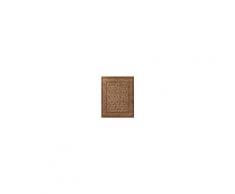 Nain Trading Tappeto Indo Tabriz Royal 296x243 Marrone (Lana, India, Annodato a mano)