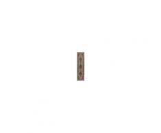 Nain Trading Tappeto Orientale Indo Tabriz 309x79 Beige/Marrone Scuro (Lana, India, Annodato a mano)