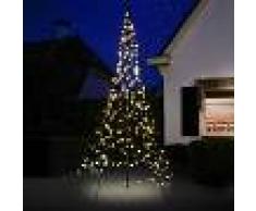Hemsson Fairybell® albero di Natale con palo, 3 m, 360 LED