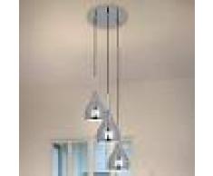 Näve Lampada a sospensione Anja a 3 luci