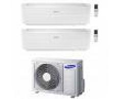 Samsung Condizionatore Samsung Dual Split Windfree Evo Wifi R-32 9000+9000 Aj040ncj2eg A+++/a++ New 2019