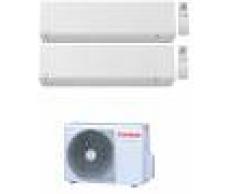 Toshiba Shorai Edge Wifi R32 Condizionatore Dual Split Inverter 12000+12000 12+12 Btu Ras-2m18u2avg-E A++