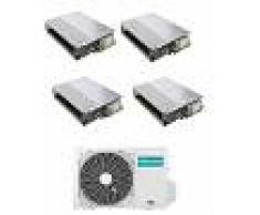 Hisense Condizionatore Hisense Canalizzato Quadri Split 9000+9000+9000+12000 Btu Inverter 4amw81u4raa R-32 A++