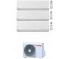 Toshiba Shorai Edge Wifi R32 Condizionatore Trial Split Inverter 7000+7000+12000 7+7+12 Btu Ras-3m18u2avg-E A++
