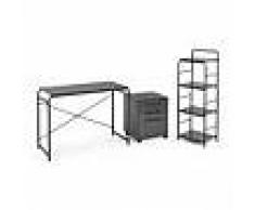 Arredo ufficio scrivania cassettiera libreria Combo by Bizzotto
